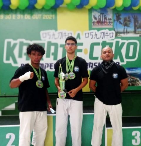 Atletas de Corrente conquistam medalha de ouro no Campeonato Brasileiro de Karatê